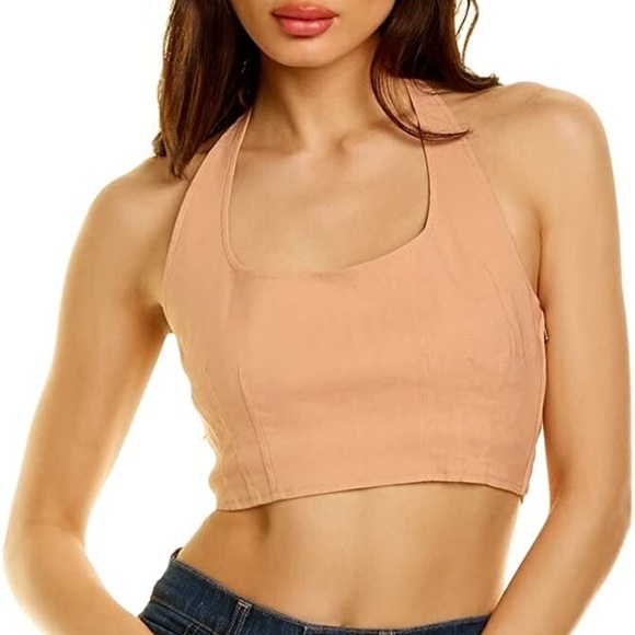 A.L.C Regina Top in Beige/Brown! Brand new with Tags! - Picture 2 of 6